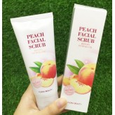 Tẩy tế bào chết mặt đào Flora Beauty Peach Facial Scrub